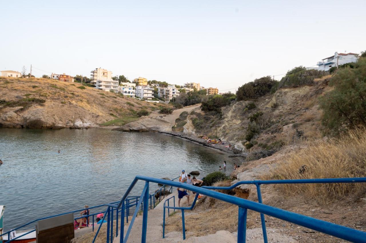 Amazing Sea View, Rafina Port, Athens Airport, Self-Check-In Appartement Buitenkant foto