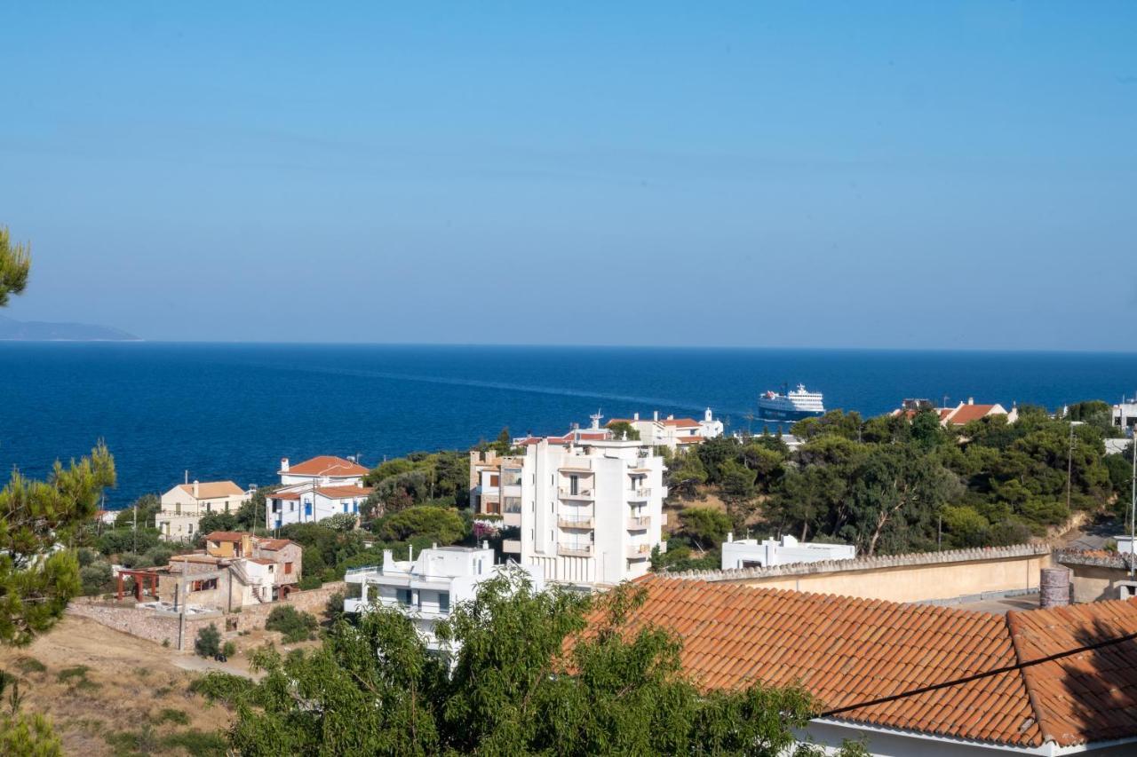Amazing Sea View, Rafina Port, Athens Airport, Self-Check-In Appartement Buitenkant foto